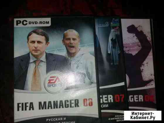 Диски. Антология fifa и fifa Club Manager Нижний Новгород