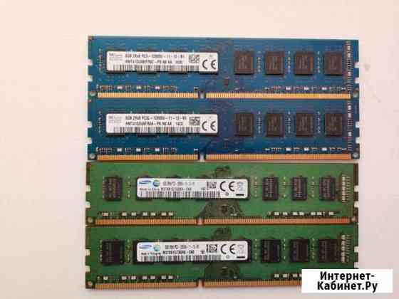 Оперативная память SAMSUNG DDR3 8gb 1600Mhz Рубцовск