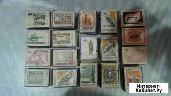 Спички колекционные СССР и материал фанера/картон Воронеж