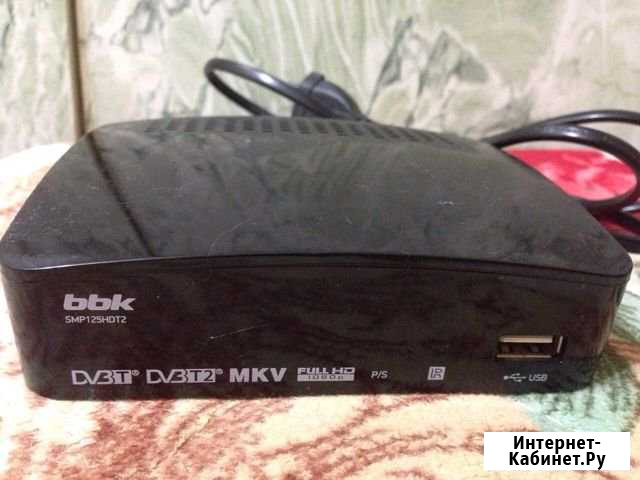 Ресиверы DVB-T2 BBK SMP125HDT2 и elgreen DVT2-5500 Калуга - изображение 1