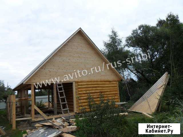 Сруб бани 4x6+ 2.27м Москва - изображение 1