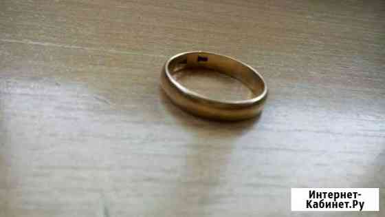 Обручальное кольцо золотое Мурманск