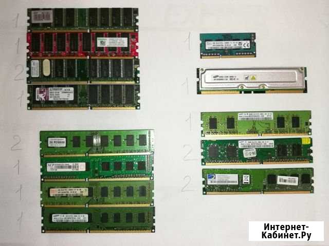 Оперативная память ddr i/ddr ii/ddr iii/ноутбучная Железнодорожный - изображение 1