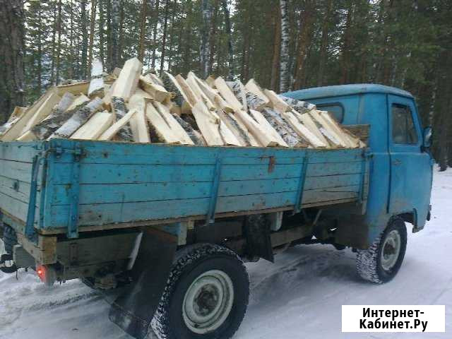Дрова береза осина пихта колотая,чурками Мыски - изображение 1