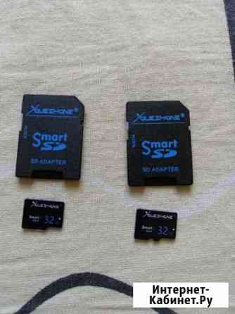 Карты памяти micro SD 8 гб, 32 гб Омск