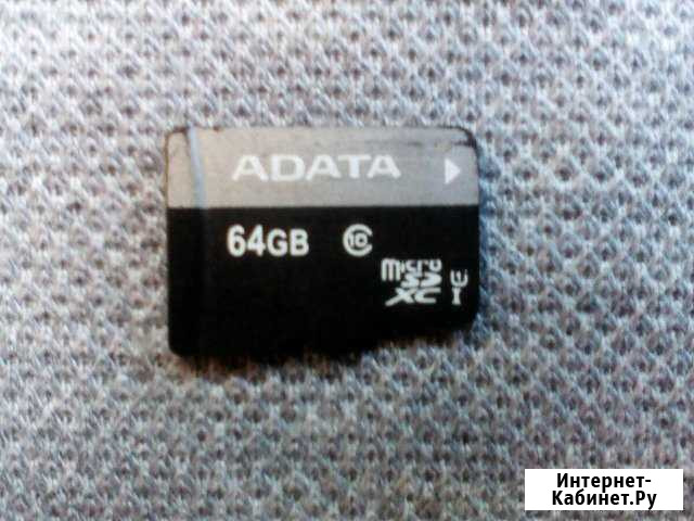Карта памяти adata Microsd 64gb 10 class Саратов - изображение 1