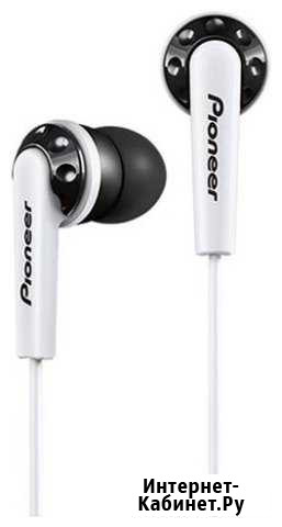 Новые наушники вкладыши Pioneer SE-CL711-W Красноярск - изображение 1
