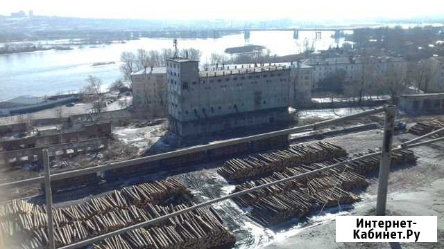 Открытую площадку с ж/д тупиком, 8000 кв.м. Иркутск - изображение 1