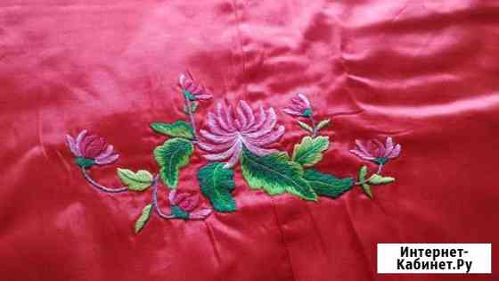 Покрывало шёлковое времён СССР Москва