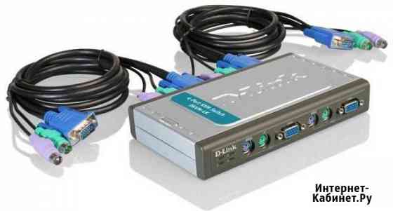 4-портовый KVM-переключатель с портами VGA и PS/2 Севастополь