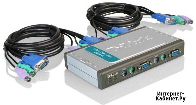 4-портовый KVM-переключатель с портами VGA и PS/2 Севастополь - изображение 1