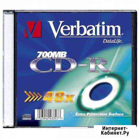 Verbatim CD-R, DataLife, 700MB, Extra Protection Снежинск