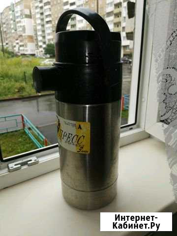 Термос 3 л с помпой Кемерово - изображение 1
