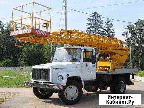 Аренда автовышки телескоп (18м) колено22м Тольятти