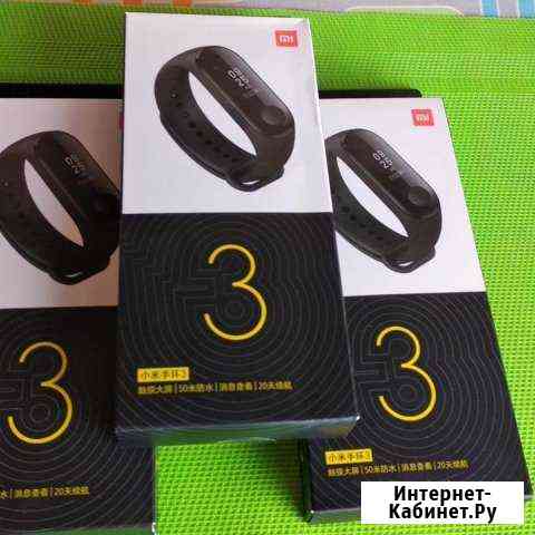 Xiaomi mi band 3. Новый. Глобальная версия Брянск