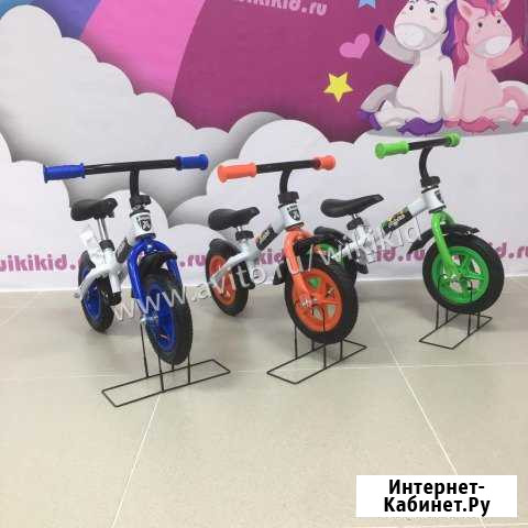 Беговел - kidfun 10 надувные, белосиний Пермь - изображение 1