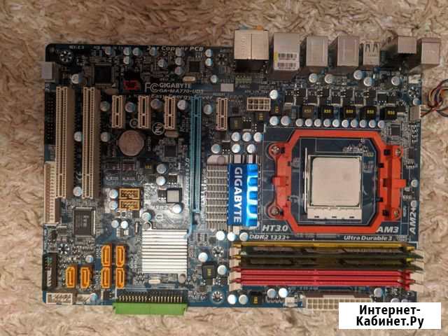 Gigabyte ga-ma770-ud3 (socket AM2+, AM3) Кстово - изображение 1