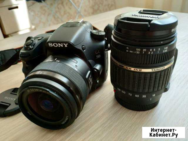 Фотоапарат зеркальный Sony SLT-A58 +объектив Ильский - изображение 1