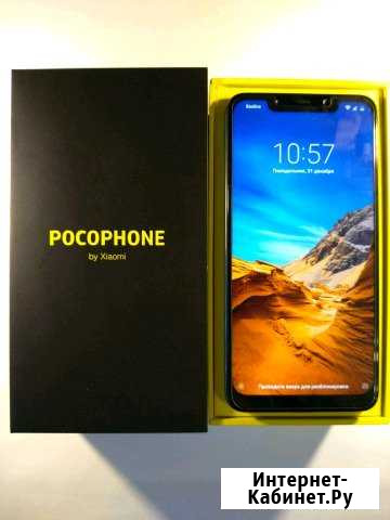 Xiaomi Pocophone f1, 6/128, blue Магадан - изображение 1