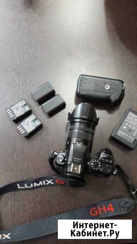 Panasonic lumixdmc-GH4 body 14 -140mm Махачкала - изображение 1