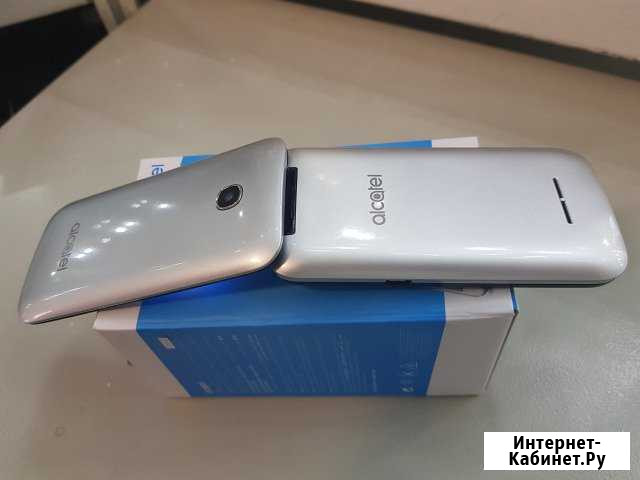 Раскладушка Alcatel OT-2051D Silver/Black Новосибирск - изображение 1