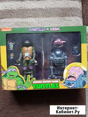 Набор Donatello vs Krang Neca Teenage Mutant Ninja Владивосток - изображение 1