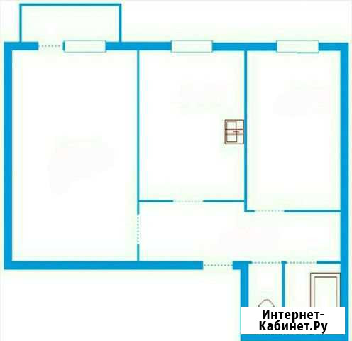 2-к квартира, 48 кв.м., 3/4 эт. Якутск - изображение 1
