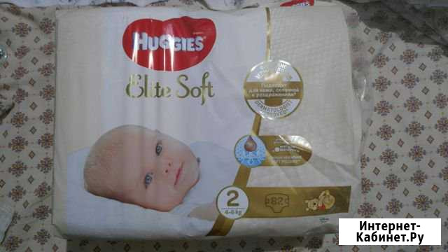 Подгузники haggies Elit Soft 2размер Железнодорожный - изображение 1