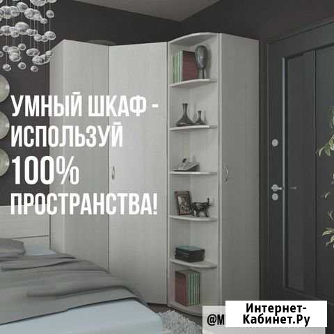 Умный угловой шкаф на заказ Краснодар - изображение 1