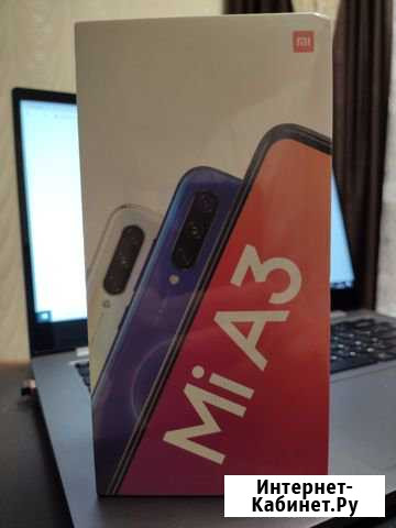Xiaomi Mi A3 4/128 Blue. Новый Брянск - изображение 1