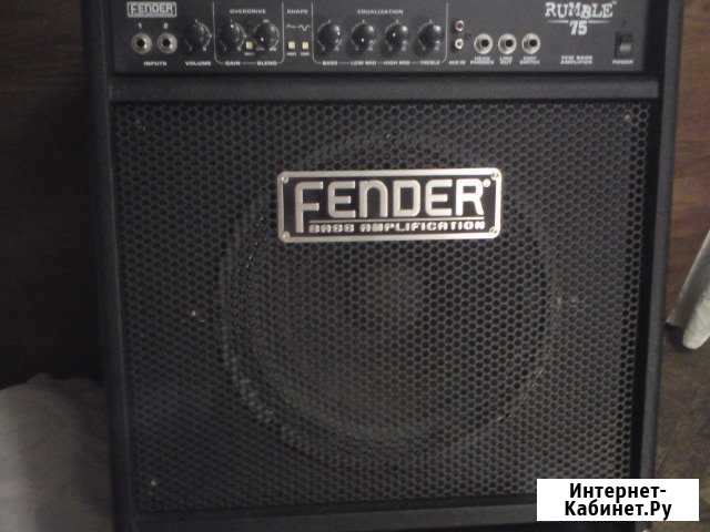 Бас ком Fender Ramble 75 с динамиком Еминенс Ялта - изображение 1