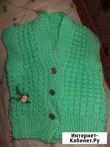 Жакет вязаный Омск - изображение 1