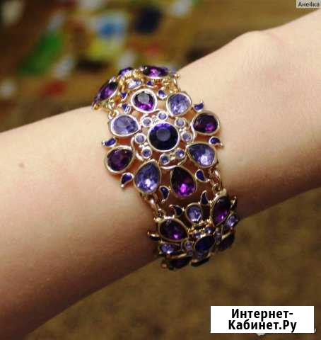 Браслет и серьги avon Королева Ночи Северск - изображение 1