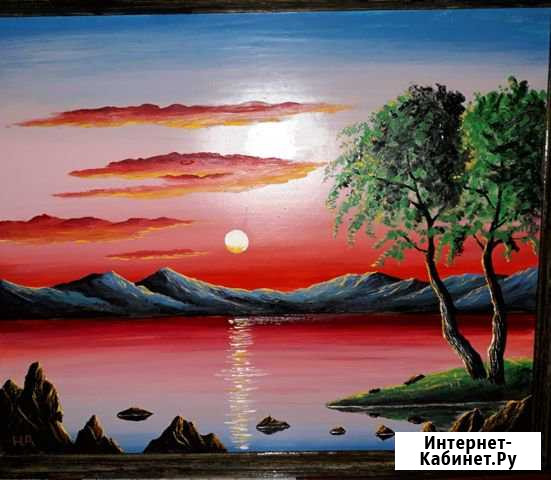Картина маслом Мурманск - изображение 1