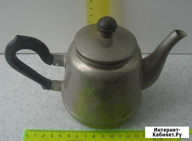 Чайник заварочный Кольчугино клеймо глухарь Нижний Новгород - изображение 1