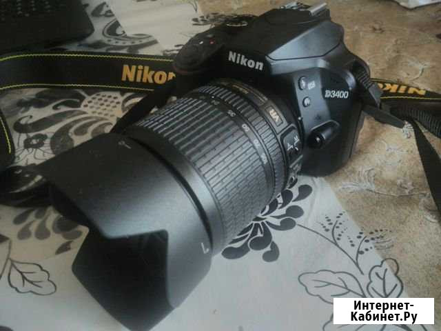 Фотоаппарат nikon D 3400 VR nikon DX AF - S nikkor Балашиха - изображение 1