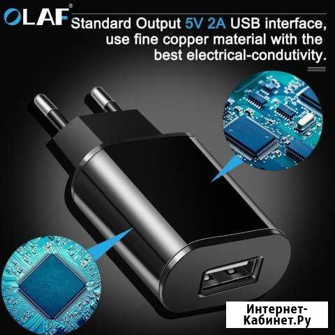 Новый usb з\у 5 В 2A Томск - изображение 1