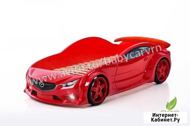 Объемная кровать-машина Мазда красная Воронеж - изображение 1