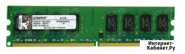 Оперативная память Kingston valueram KVR800D2N6/2G Горин - изображение 1