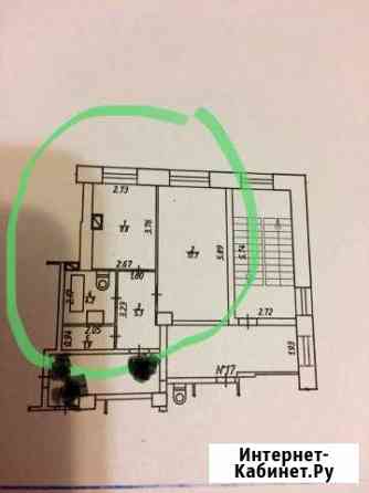 1-к квартира, 38.9 кв.м., 2/3 эт. Калуга