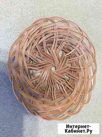 Плетёная тарелочка и корзина Новокузнецк