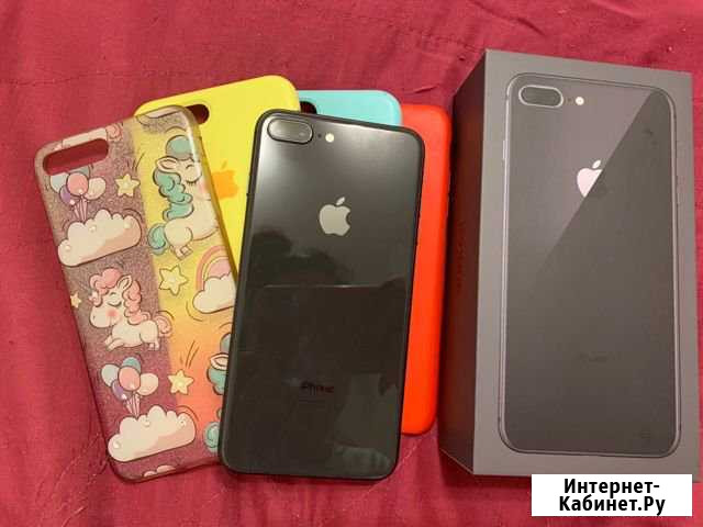 iPhone 8 plus 64gb space gray Череповец - изображение 1