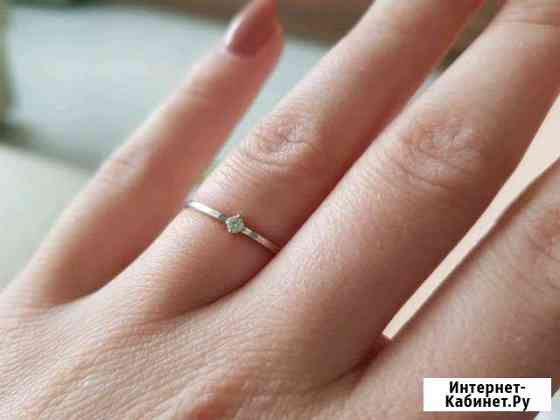 Кольцо с бриллиантом Новокузнецк