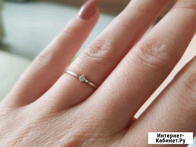 Кольцо с бриллиантом Новокузнецк - изображение 1