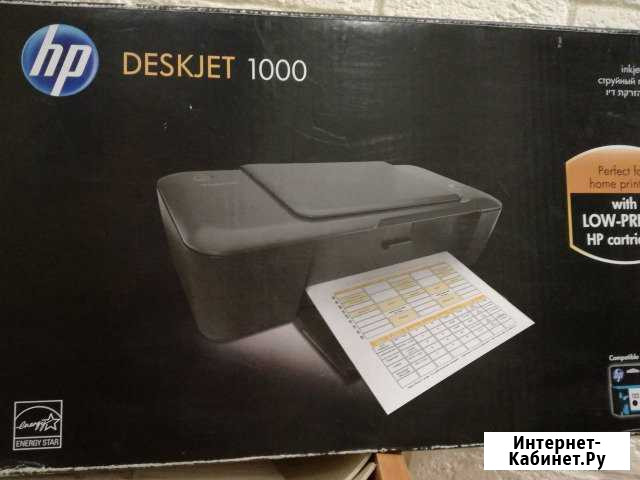 Струйный принтер HP DeskJet 1000 Железногорск - изображение 1