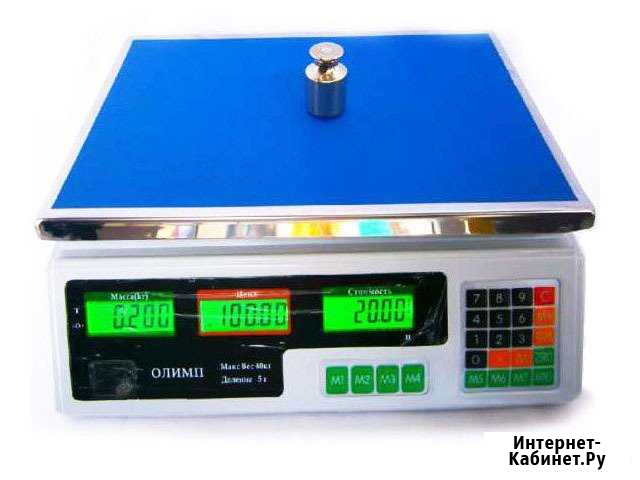 Весы торговые до 35 кг новые Омск - изображение 1