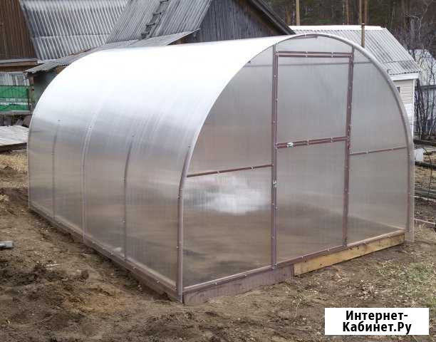 Теплицы с усиленным каркасом 3х4 Иркутск - изображение 1