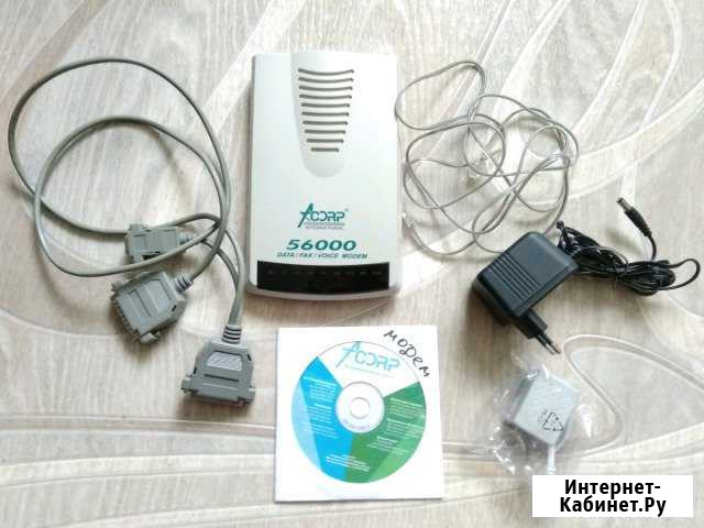 Модем Acorp 56000 Железногорск - изображение 1
