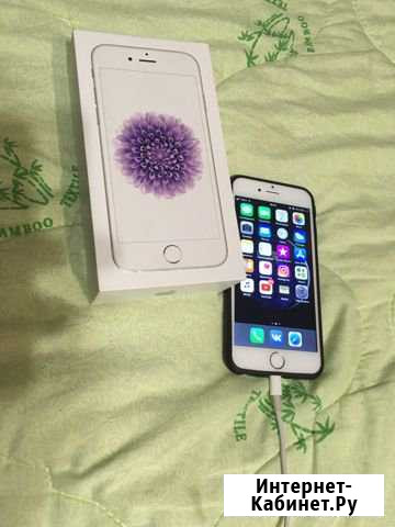 iPhone 6 16gb silver Мурманск - изображение 1