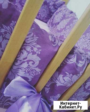 Разнообразные бортики в кроватку, постельное бельё Псков - изображение 1